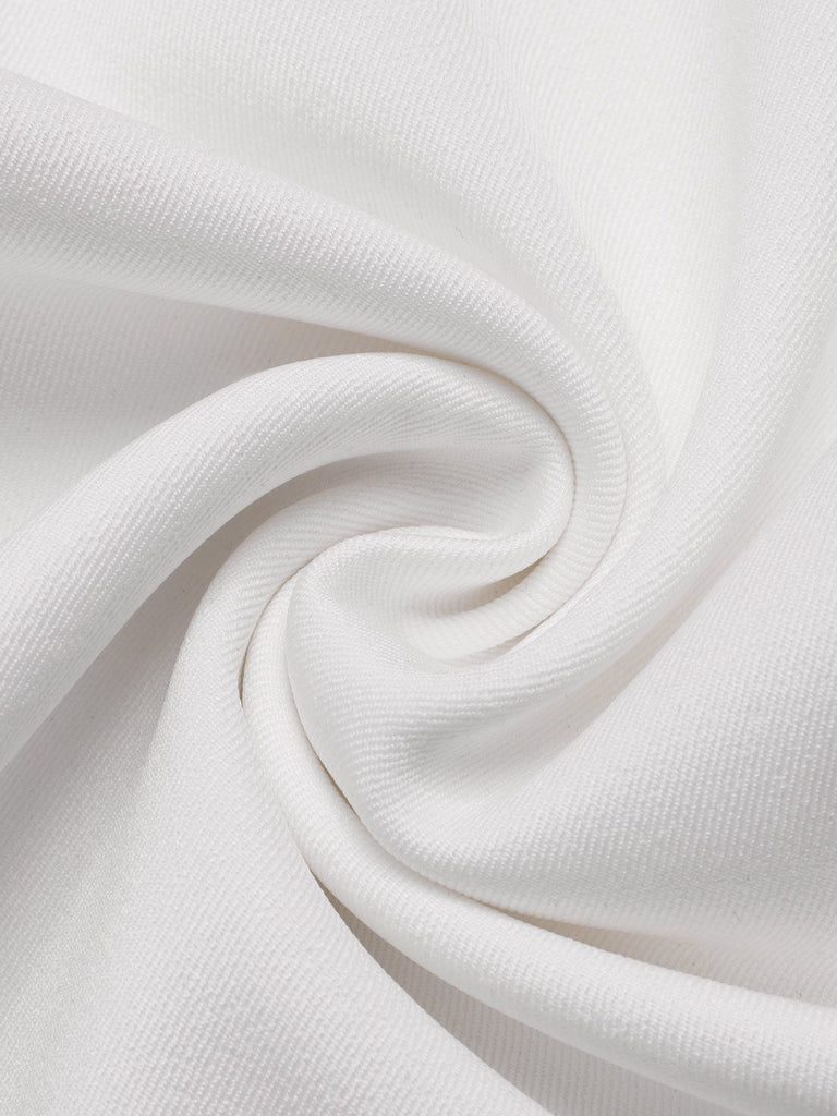 1940s Polka Dot Patchwork Suspender Romper | vintage romper, retro jumpsuit, playful style - perfect for retro fashion enthusiasts