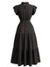 Yellow 1940s Ruffle Vintage Classic Dress 2