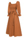 1940s Ruffle Wrap Reversible Puff | 1940s | vintage dress, retro fashion