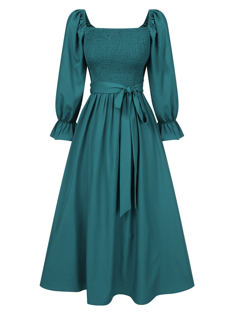 1940s Ruffle Wrap Reversible Puff | 1940s | vintage dress, retro fashion