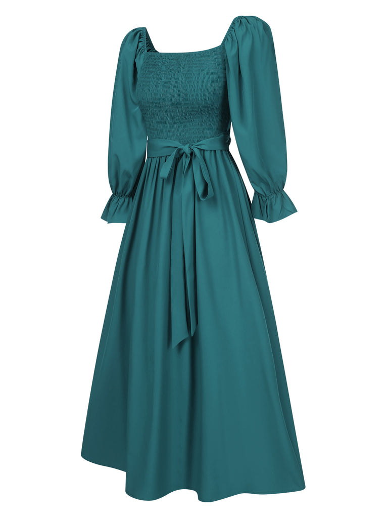 1940s Ruffle Wrap Reversible Puff | 1940s | vintage dress, retro fashion