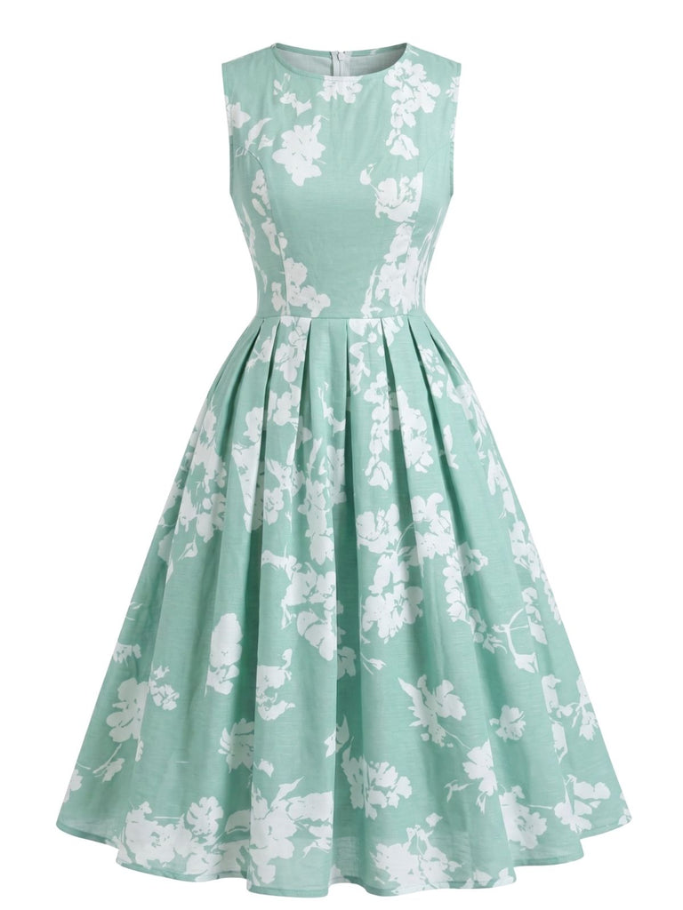 retro a line dresses Women Sleeveless Knee Length Retro A Line Flared Swing Formal Prom Party Dress Womens Summer Wrap Dresses Sunday Dress for Women Woman Summer Dresses