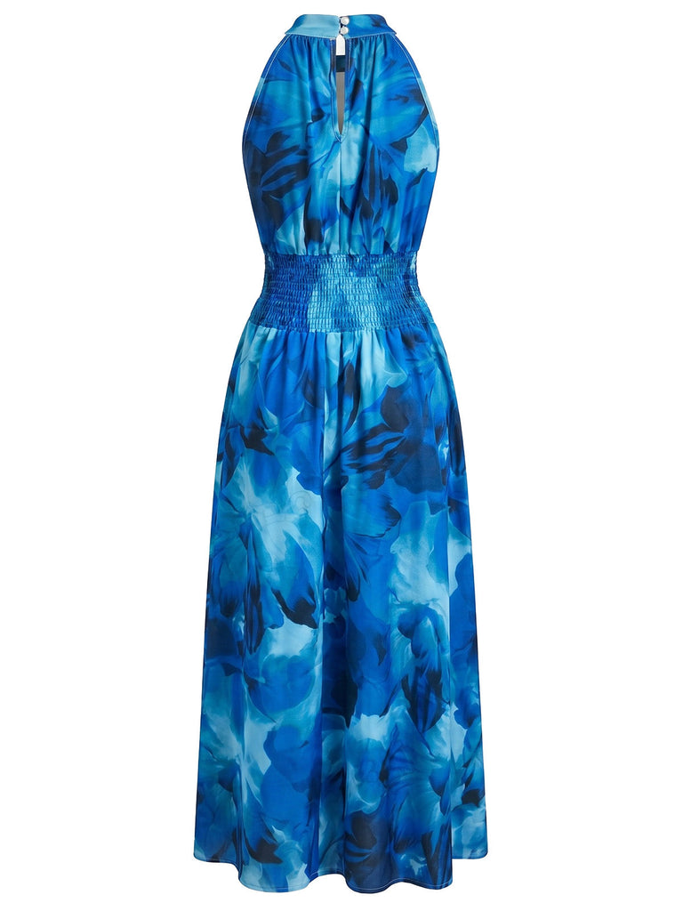 1940s Sleeveless A-Line Midi Dress, vintage dress, retro fashion - perfect for women who love vintage and retro fashion