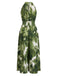 1940s Sleeveless A-Line Midi Dress, vintage dress, retro fashion - perfect for women who love vintage and retro fashion