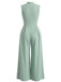 Green 1940s Vintage Retro Jumpsuit 4