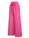 1940s Solid Elastic Waist Loose Pants, vintage fashion, retro style - perfect for women who love vintage and retro fashion