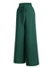 1940s Solid Elastic Waist Loose Pants, vintage fashion, retro style - perfect for women who love vintage and retro fashion