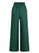 1940s Solid Elastic Waist Loose Pants, vintage fashion, retro style - perfect for women who love vintage and retro fashion