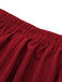 1940s Solid High-Waist Pleated Skirt: timeless style reimagined