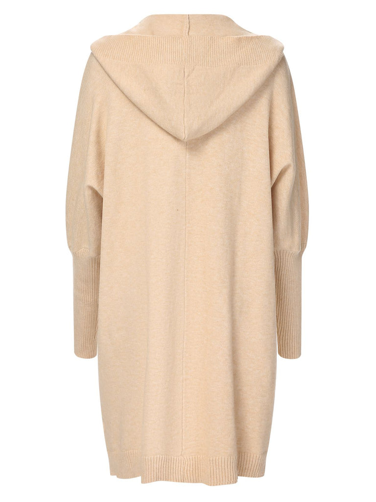1940s Solid Knit Hooded Cardigan, vintage fashion, retro style - perfect for women who love vintage and retro fashion