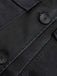 1940s Solid Lapel Leather Trench Coat - vintage fashion, retro style
