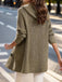 1940s Solid Pockets Knitted Hooded Coat - vintage fashion, retro style