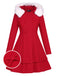 1940s Solid Removable Fur Collar | 1940s | vintage dress, retro fashion