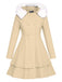 1940s Solid Removable Fur Collar | 1940s | vintage dress, retro fashion