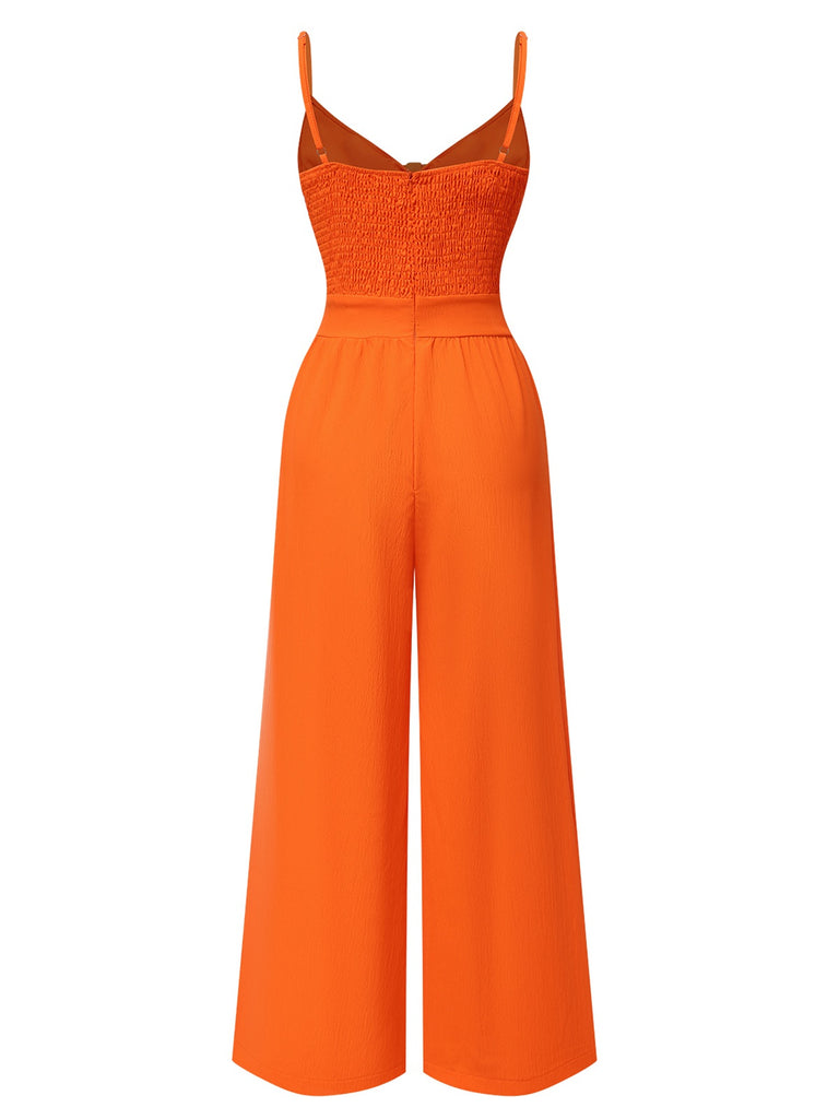 1940s Solid VNeck HollowOut Bow | 1940s | vintage romper, retro jumpsuit