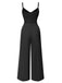 1940s Solid VNeck HollowOut Bow | 1940s | vintage romper, retro jumpsuit