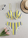 1940s Spaghetti Strap Bow Contrast Stripes Bikini — because 1940s glamour never goes out of style