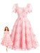 Pink 1940s Vintage Retro Dress