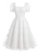 Pink 1940s Vintage Retro Dress 4