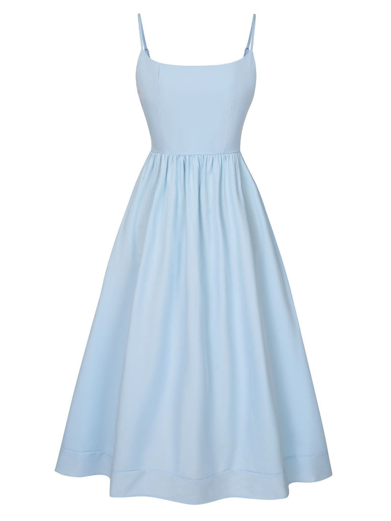 sachin and babi light blue dress Off-Shoulder Pleated Chiffon Plus-size Casual Bridal Gown main image 1