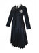 1940s Wednesday Academy Striped Uniform Costume Set - vintage fashion, retro style