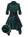 1950s Sleeve Plaid Belt Dress | 1950s | vintage dress, retro fashion