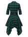 1950s Sleeve Plaid Belt Dress | 1950s | vintage dress, retro fashion