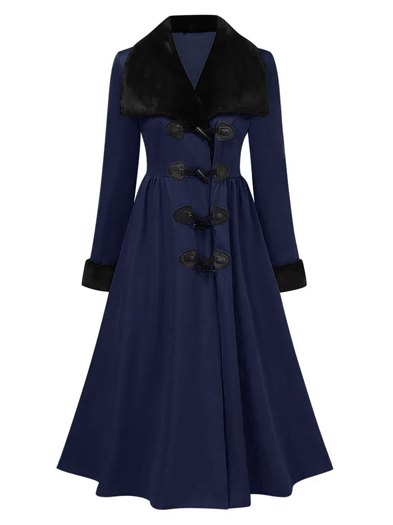 1950s And Fur Collar Coat - vintage fashion, retro style