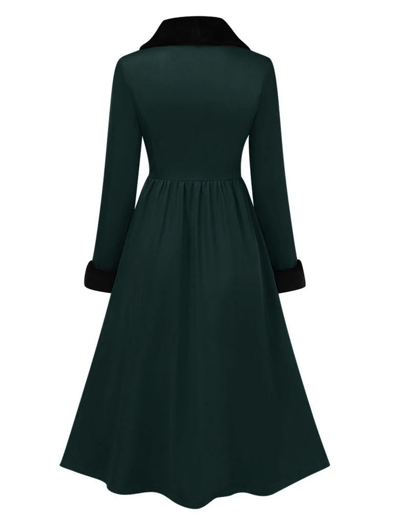 1950s And Fur Collar Coat - vintage fashion, retro style