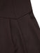 Dark 1950s Button Suspender Pants - vintage fashion, retro style
