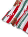 1950s Christmas Gingerbread Candy Cane Pajama Set - vintage fashion, retro style