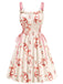 1950s Christmas Ornament Lace-Up Dress - vintage dress, retro fashion, rockabilly