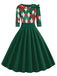 1950s Christmas Plaid Patchwork Dress — vintage elegance for the modern woman