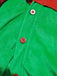 1950s Christmas Pom Pom Hooded Cape - vintage fashion, retro style