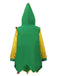 1950s Christmas Tree Hoodie With Colorful Pom Poms - vintage fashion, retro style