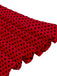1950s Color Block Polka Dots Lapel Dress: timeless style reimagined