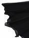 2PCS Black 1950s Halloween Bat Mesh Dress & Sheer Cape - vintage dress, retro fashion, rockabilly