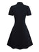 1950s Cotton Western-Inspired Embroidered Horse&Star Dress - vintage dress, retro fashion, rockabilly