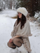 1950s Fur Collar Double Layer Cape Shawl - vintage fashion, retro style