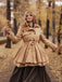 She throws on this 1950s Fur Collar Waisted Winter Coat and the city feels like 1950s Paris