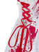 1950s Halloween Blood Splatter Graffiti Slip Dress - vintage dress, retro fashion, rockabilly