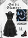 She slips into this 1950s Halloween Lace Belt Dress and suddenly it's a 1950s daydream