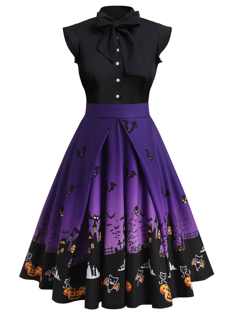 purple halloween dress 1950s Patchwork or everyday magical adventures Reformation Women's Maripaz Sleeveless promo:2023/08/29 Size:U(32–38)