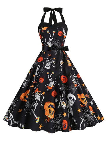 Skull Halloween Clothing | Vintage Spooky Style | Retro Stage