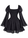 1950s Square Neck Vintage Classic Dress 2