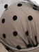 Black 1950s Halter Polka Dots Mesh Swimsuit — 1950s poolside glamour meets sun-drenched confidence