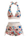 1950s Vintage Retro Tankini Set 4