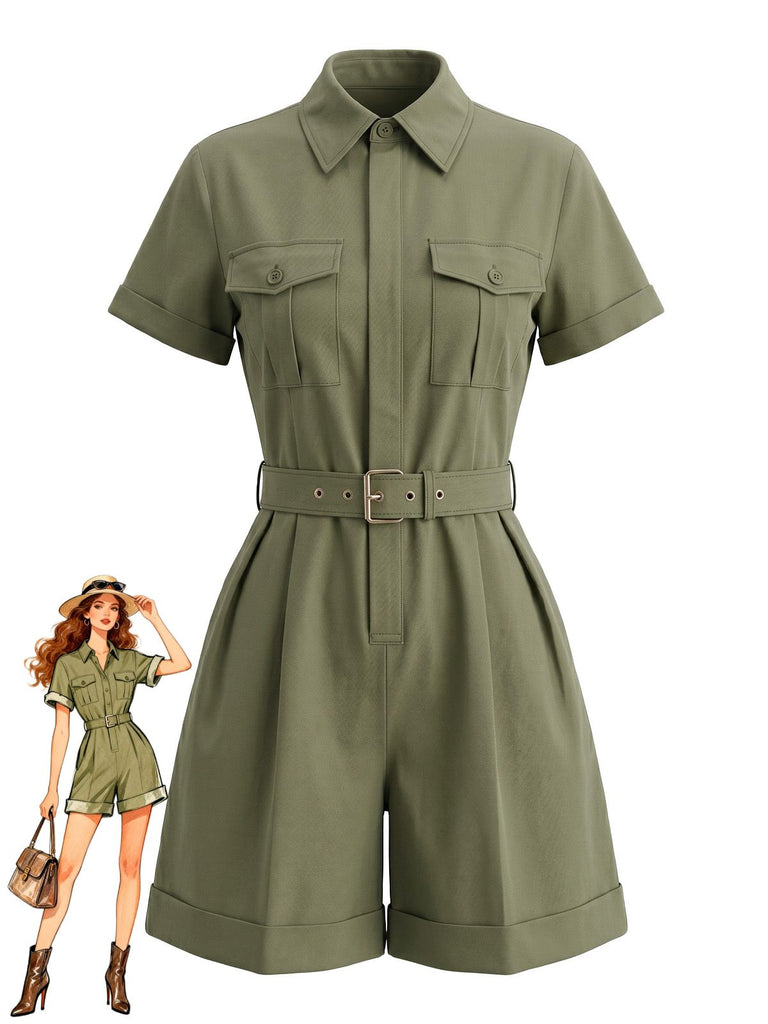 1950s Vintage Retro Jumpsuit