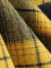 1950s Off-Shoulder Vintage Patchwork Plaids Dress — the kind of 1950s dress that makes strangers smile