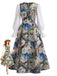 Multicolor 1950s Vintage Retro Dress